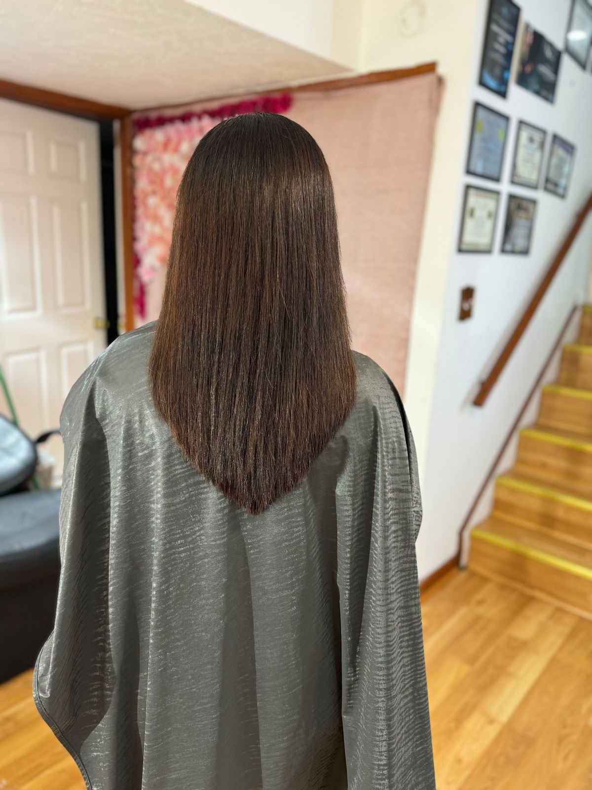 Rich brunette, sleek finish — MABE